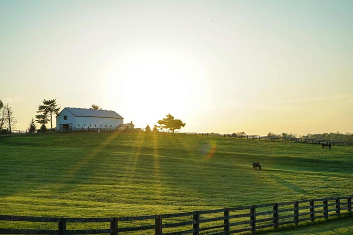 Pole Barn on a Farm